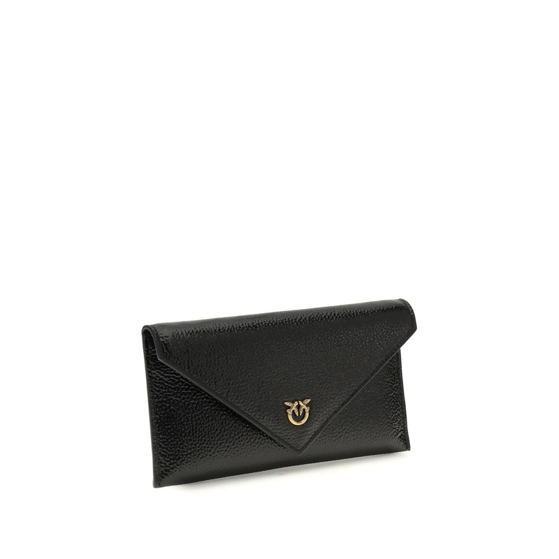 Black calf leather bos taurus clutch bag-null