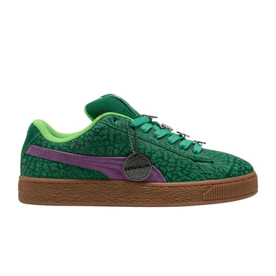 Puma suede xl tmnt, Green, medium