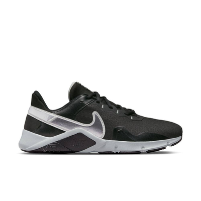 Legend essential 2 mens training shoe, Black / Silver, medium