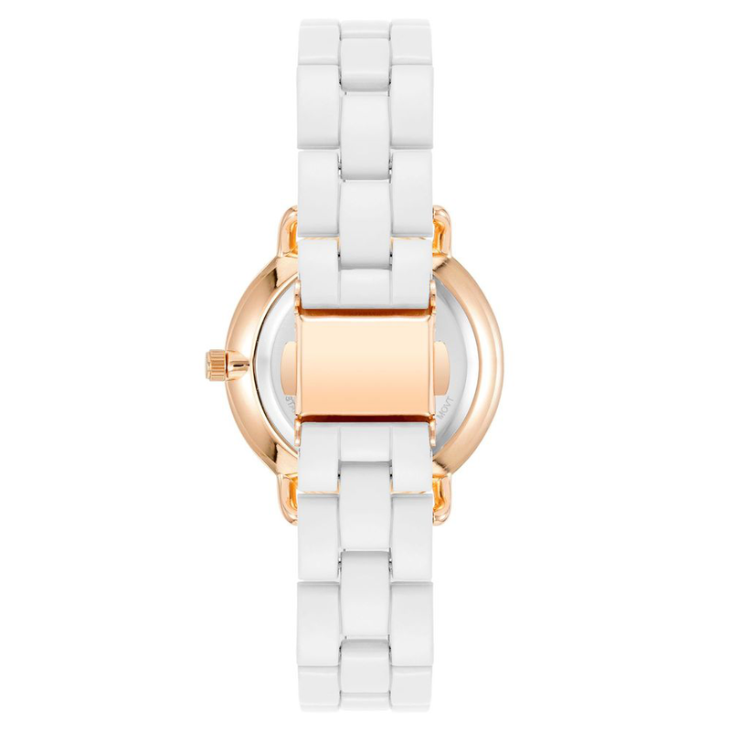 White metal dress watch-null