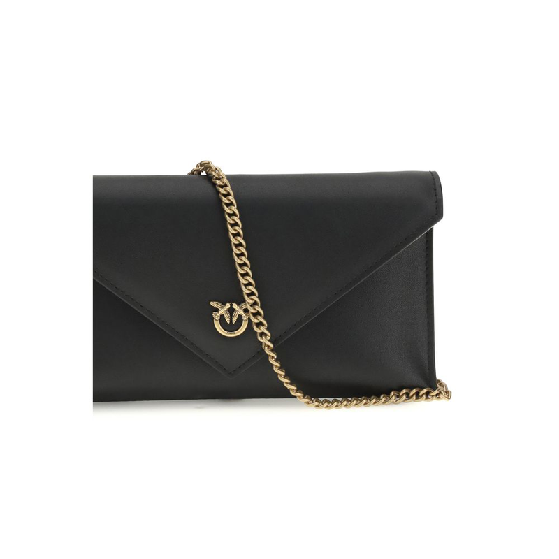 Black calf leather bos taurus clutch bag-null