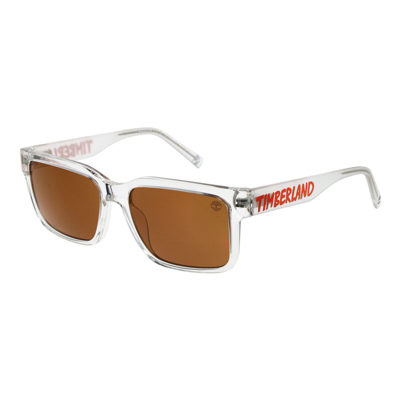 Transparent stainless steel sunglasses-null