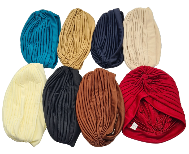 Premium stretchy turban headwraps &ndash; instant elegance in every color!-null