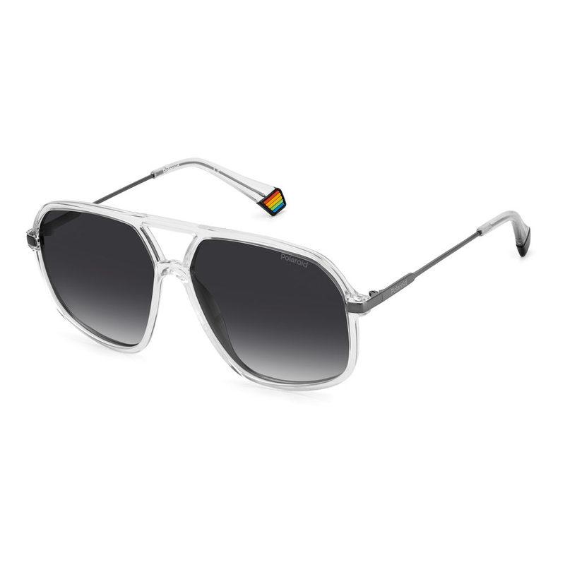 Transparent plastic sunglasses-null