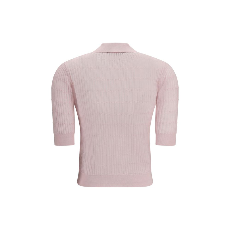 Multicolor silk shortsleeve shirt-null