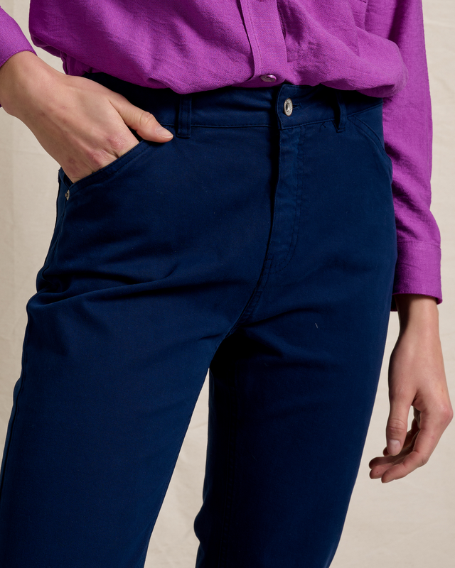 Trouser cotton five pockets image number null