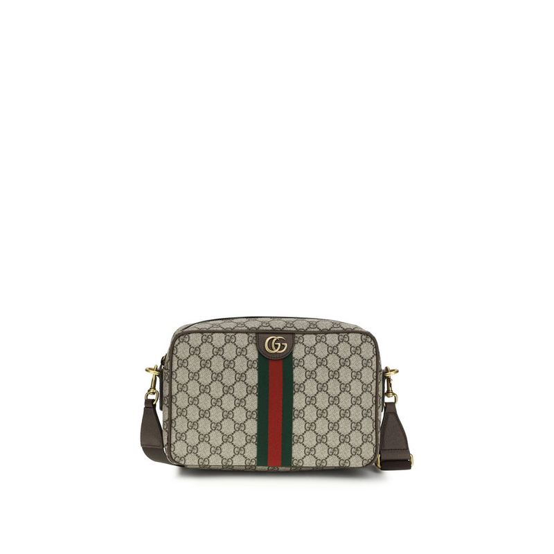 Beige polyethylene shoulder bag-null