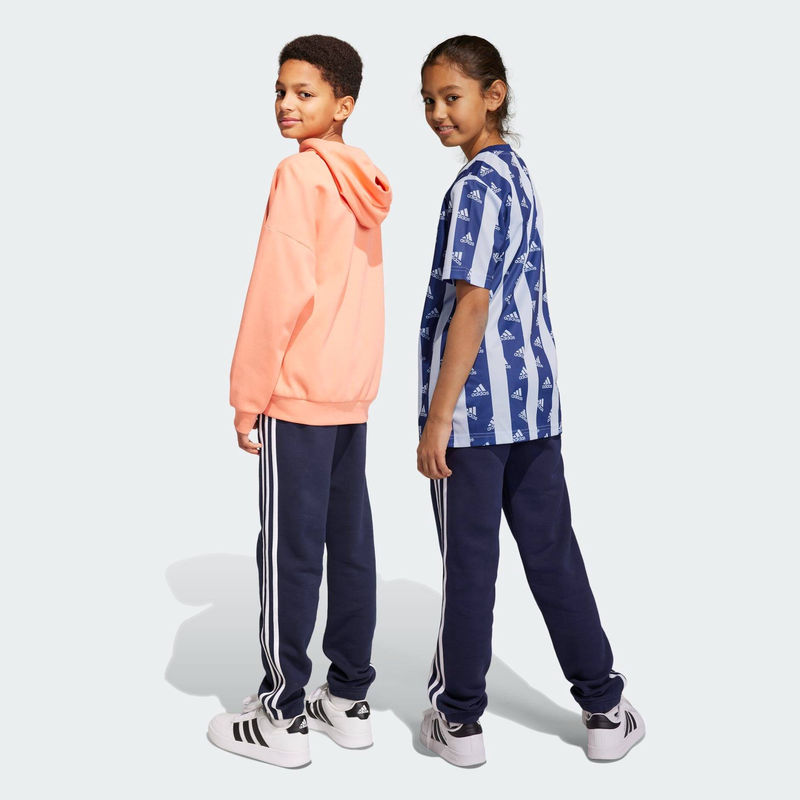 U 3-stripes fleece pant-null