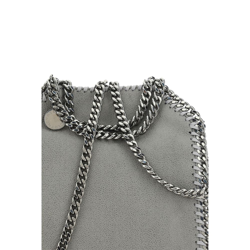 Gray polyester handbag-null