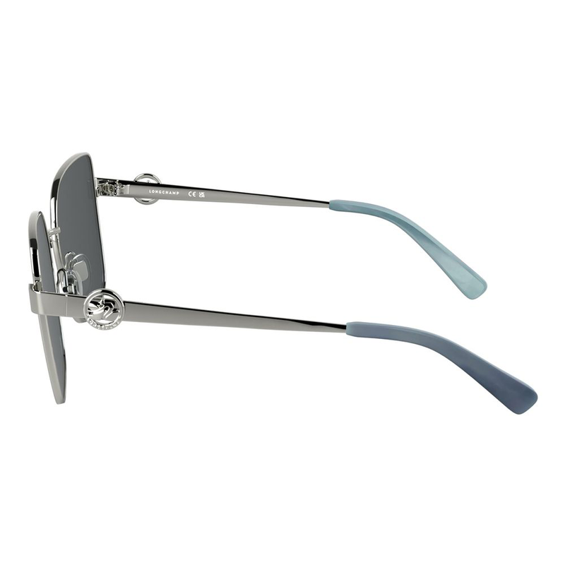 Gray metal sunglasses-null