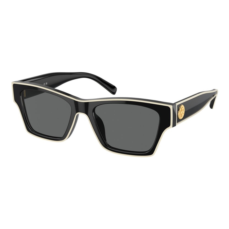 Black acetate sunglasses-null