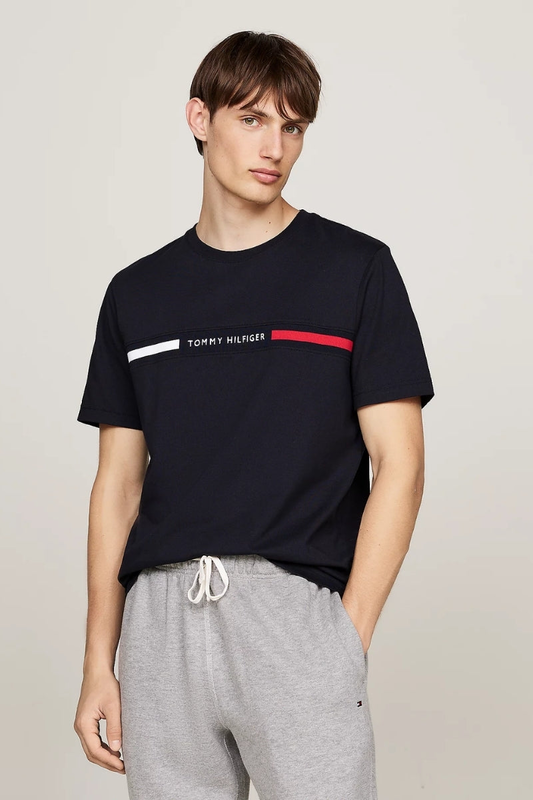 Hilfiger chest insert tee-null