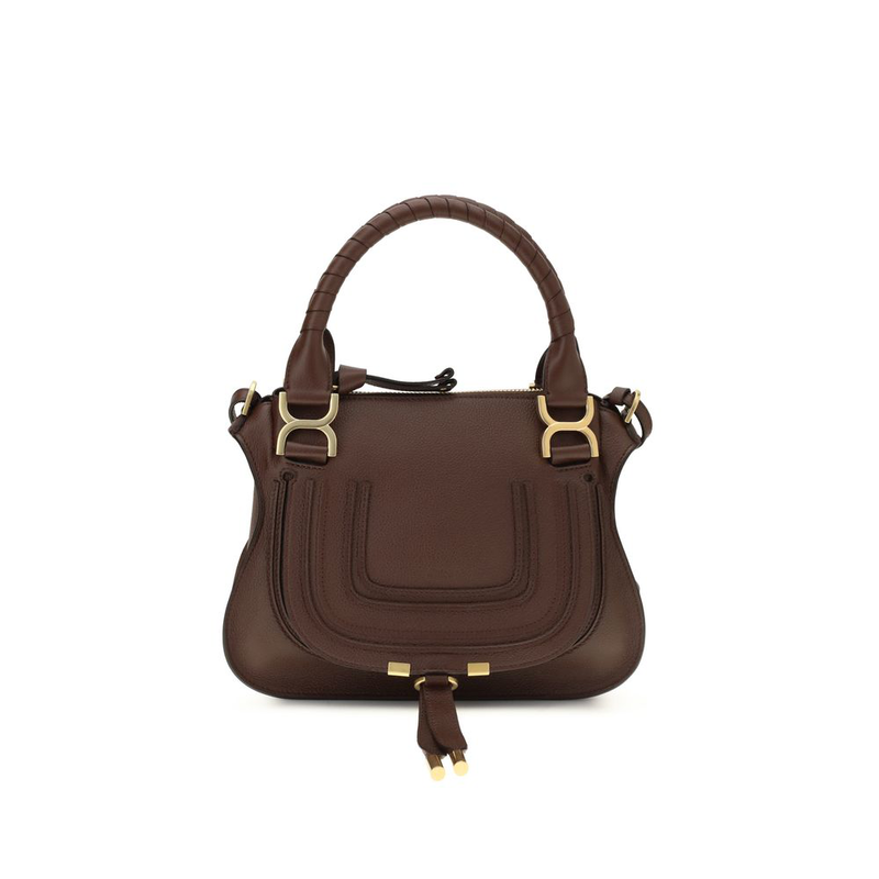 Brown calf leather bos taurus handbag-null