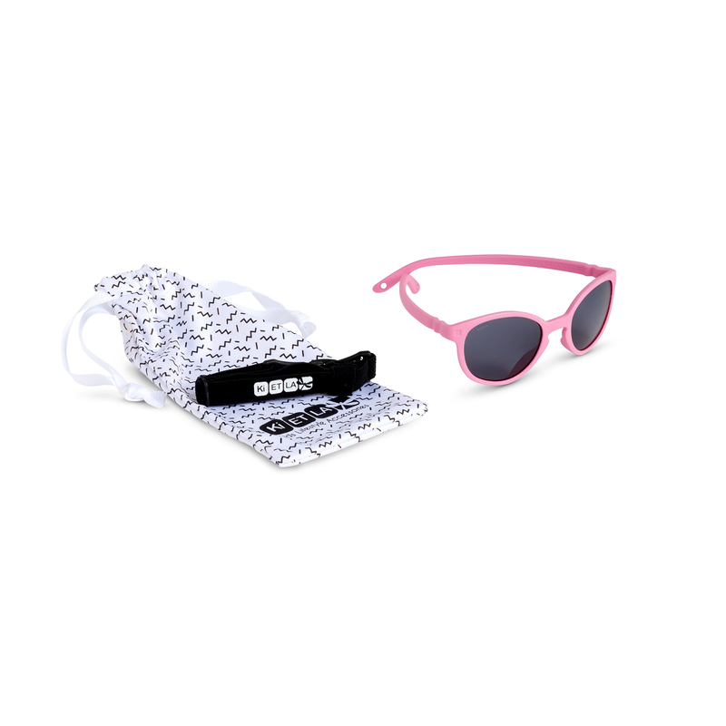 Kietla sunglasses wazz 2-4 years wayfarer pink image number null