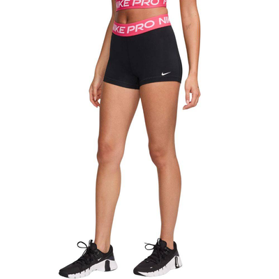 Pro womens 365 short - 8cm, Black / Hyper Punch, medium