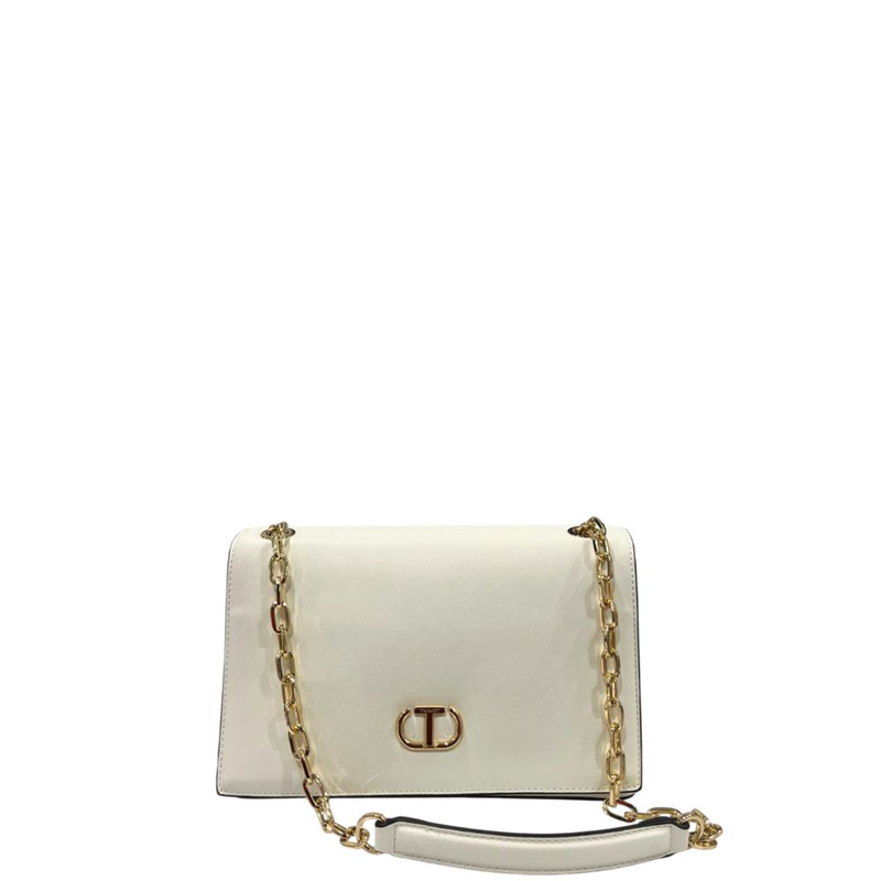 White pu women crossbody-null