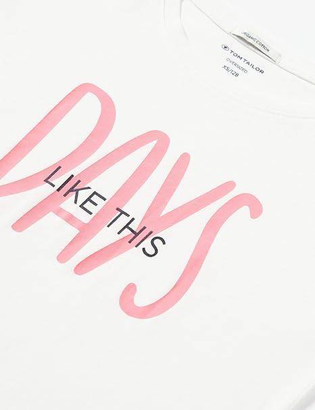 Oversized knotted t 202 top kids girl image number null