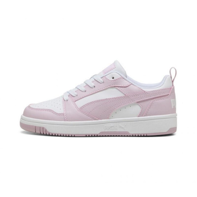 Puma women rebound v6 low, White-pink, medium