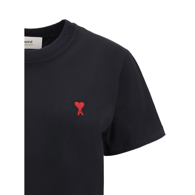 Black cotton t-shirt-null