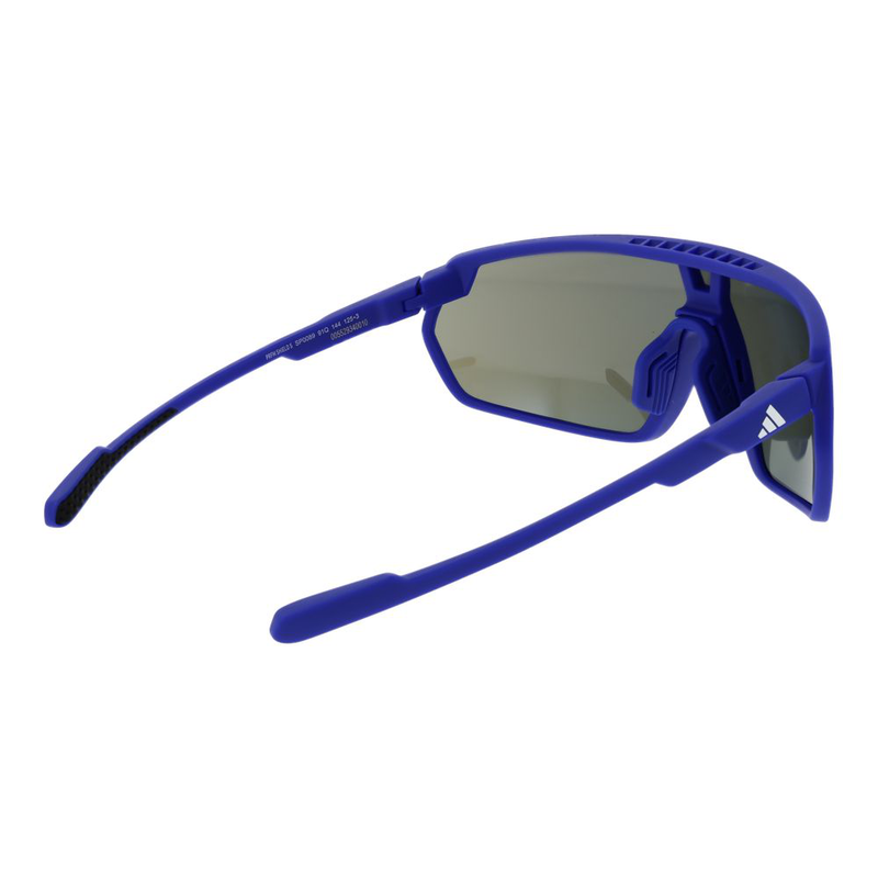 Blue plastic sunglasses-null