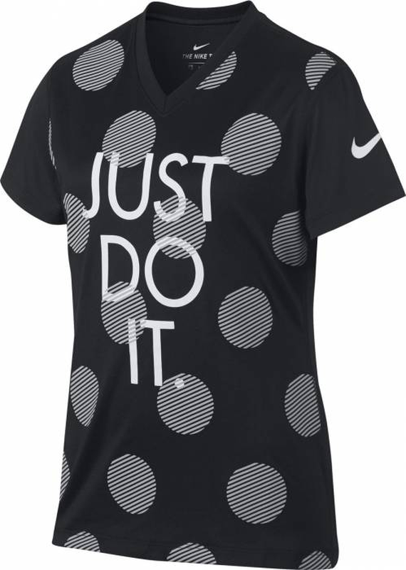 Girls dry dot polka just do it top-null