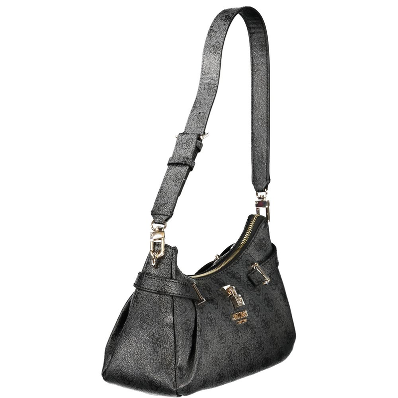 Nero polyurethane women handbag-null
