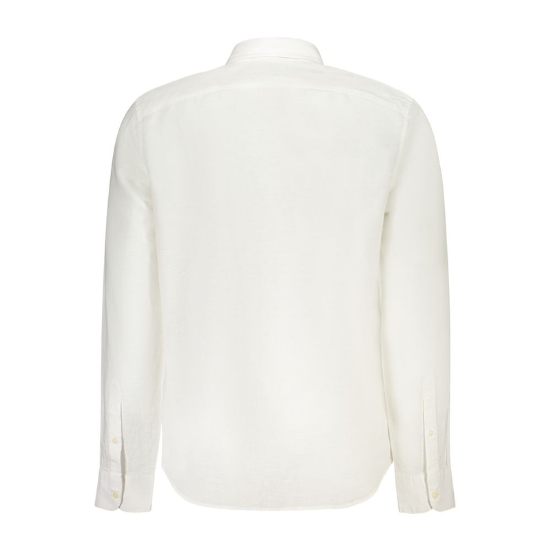 White linen men's shirt-null