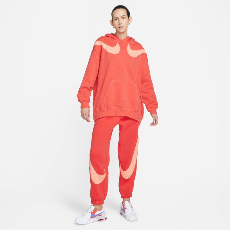 Womens swoosh mid-rise fleece jogger-null