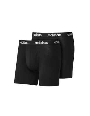 Adidas linear brief boxer 2 pack, Black, medium