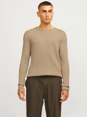 Jackjones jjpannel knit crew neck aw24