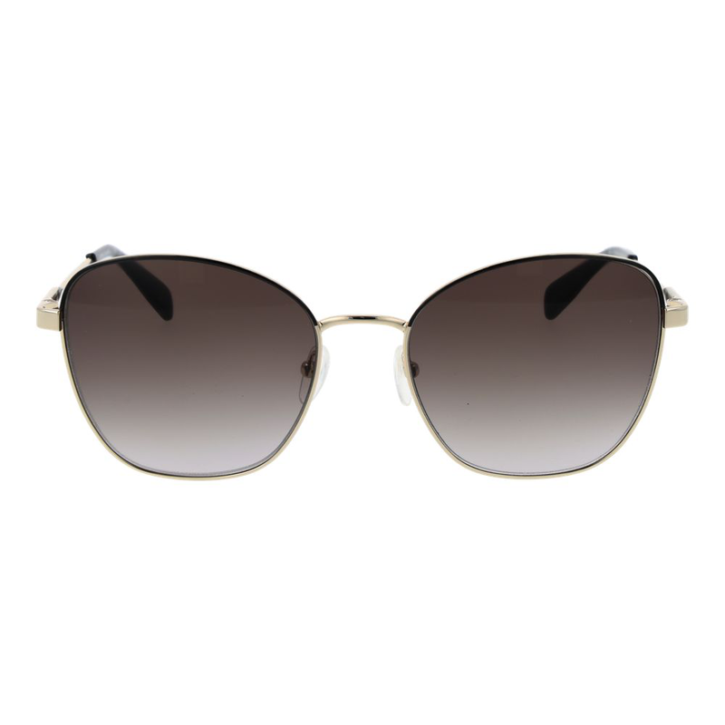 Gold metal sunglasses-null