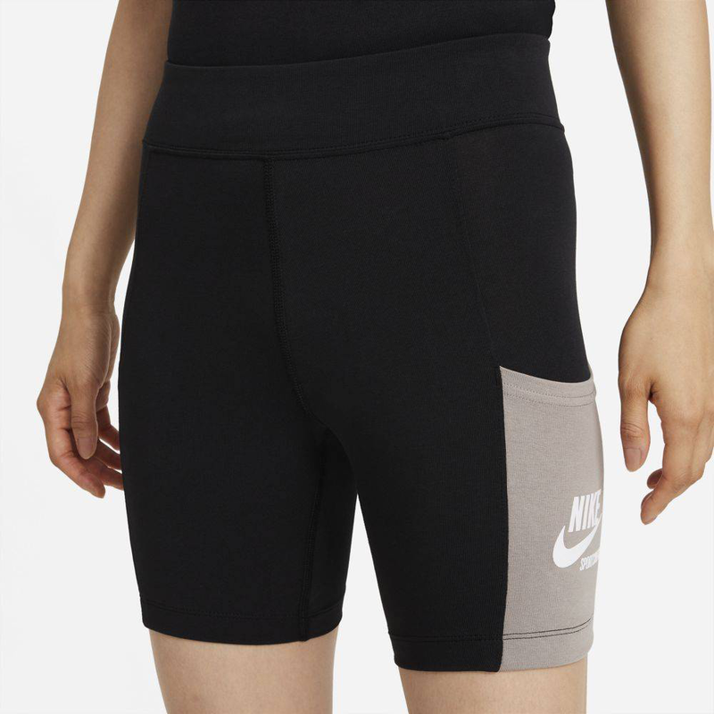 Nike sportswear heritage womens bike shorts image number null
