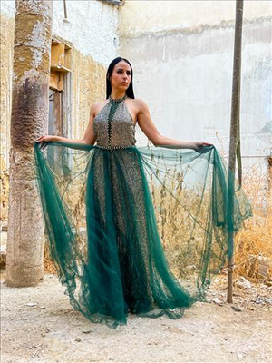Dress maxi evening
