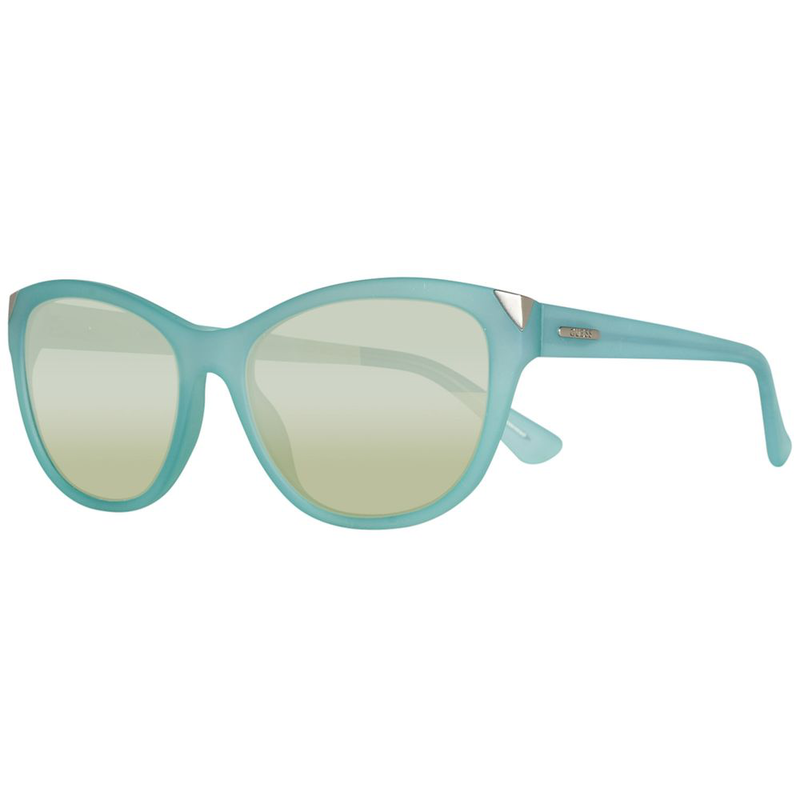 Blue plastic sunglasses-null