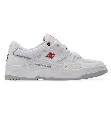 Dc men's construct, White/red/grey, medium