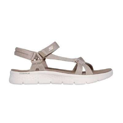 Go walk flex sandal sublime, Beige, medium