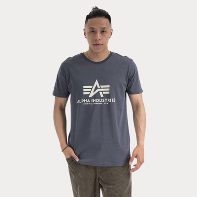 Basic t-shirt, Grey, medium