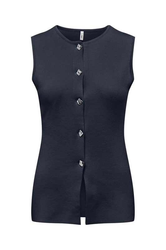 Only evelin knitted vest-null