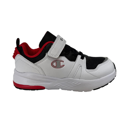 Champion kids boys low cut ramp up b ps shoes, White, medium