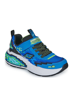 402160l bllm skechers boys shoes, Navy, medium