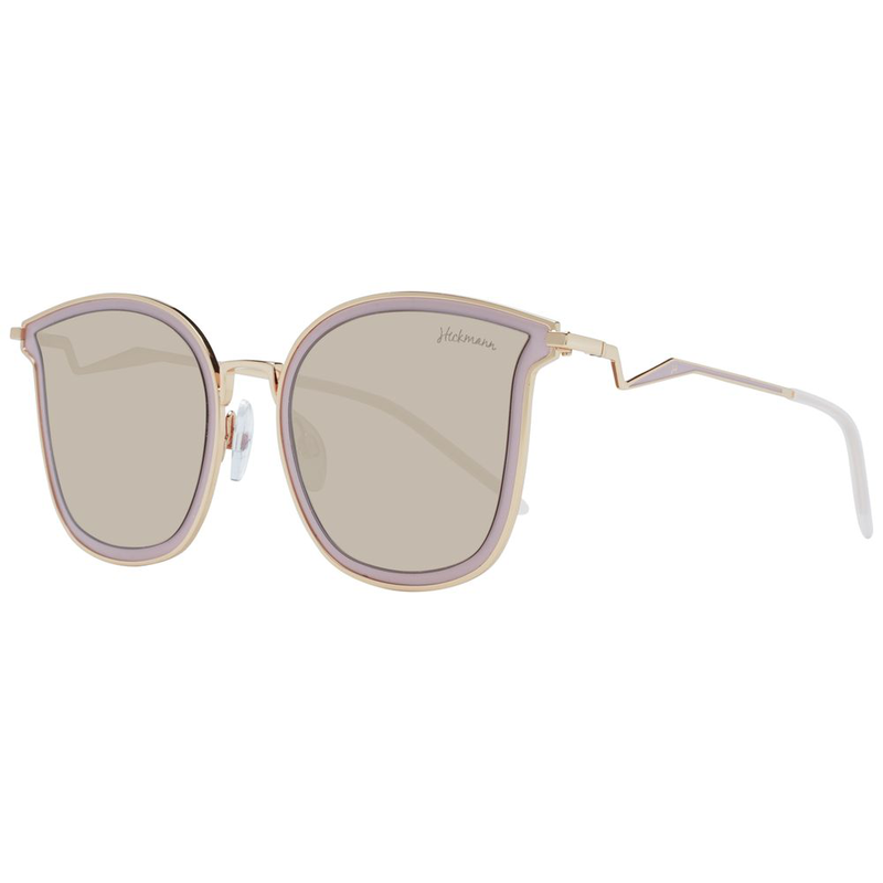 Gold metal sunglasses-null