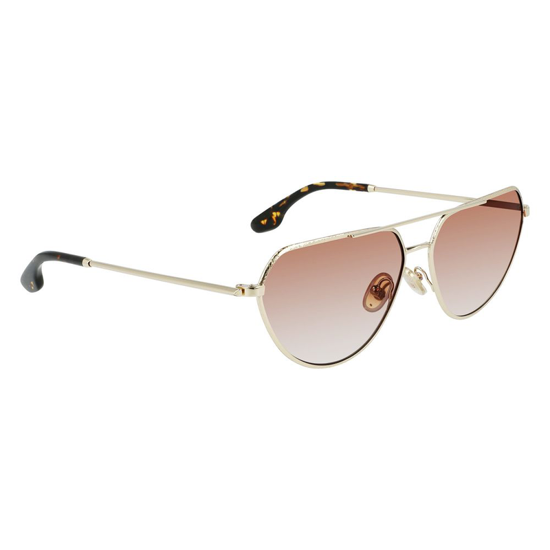 Gold metal sunglasses-null