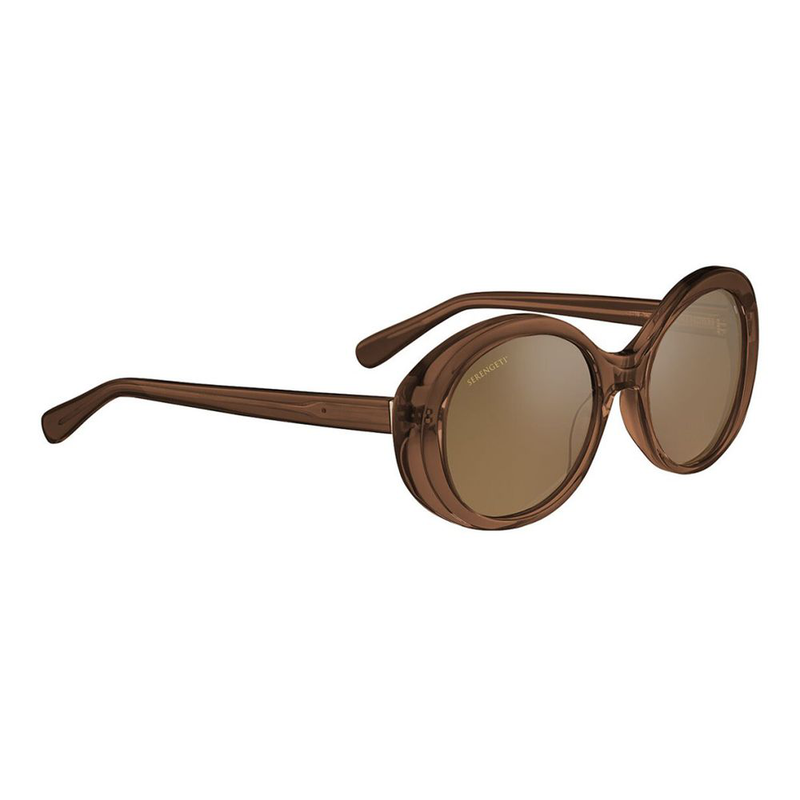 Brown acetate sunglasses-null