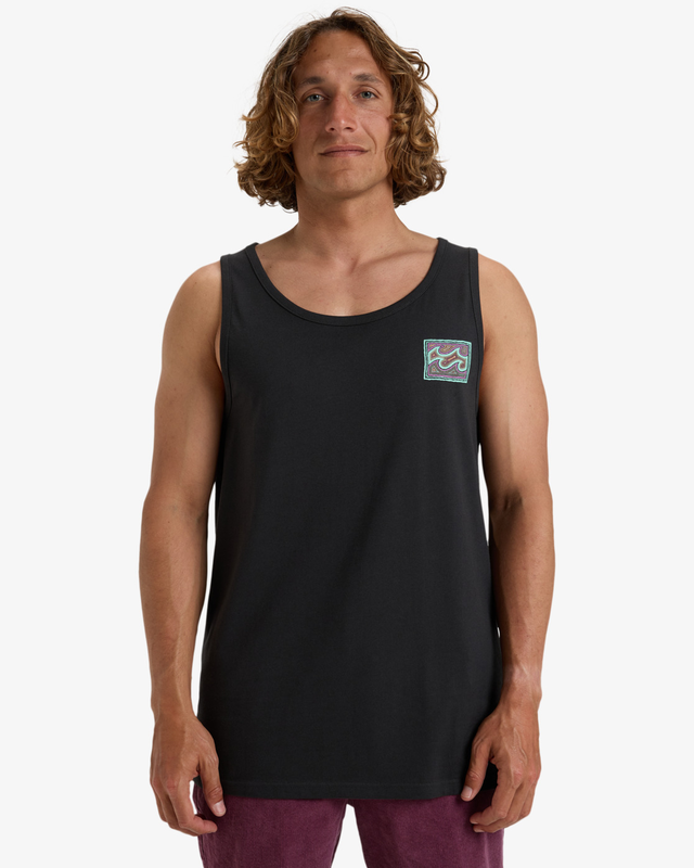 Billabong men's crayon wave tk t-shirt-null