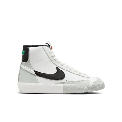Nike blazer mid '77 se (gs), White / Black / Silver, medium