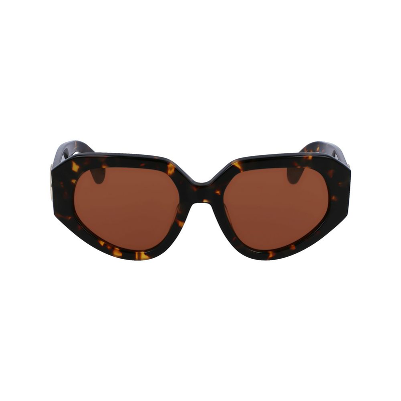 Brown acetate sunglasses-null