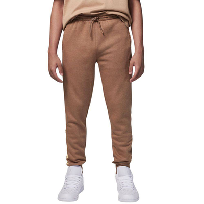 Boys mj flight mvp hbr fleece pant, Brown, medium