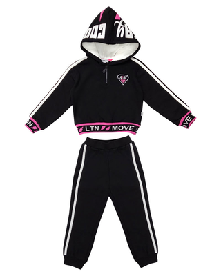Set le trone noir girl, Black, medium