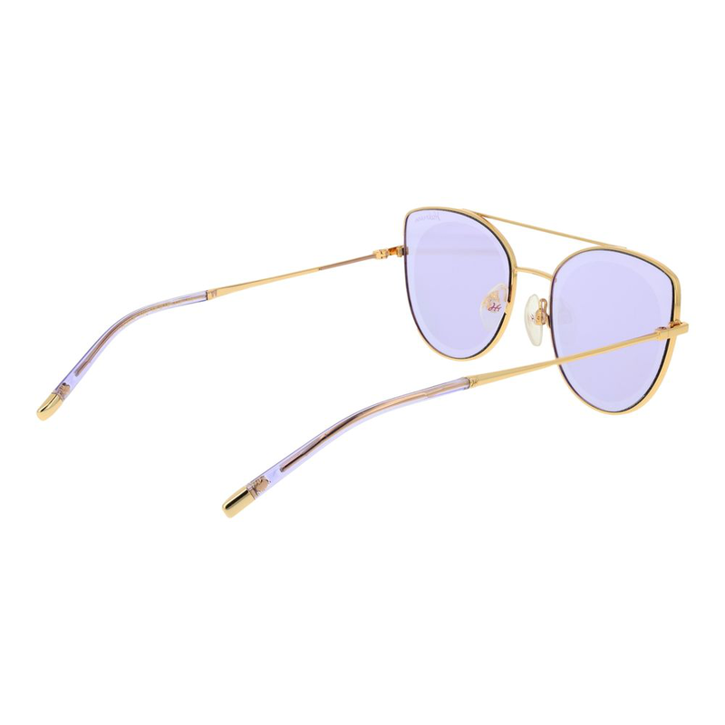 Gold metal sunglasses-null