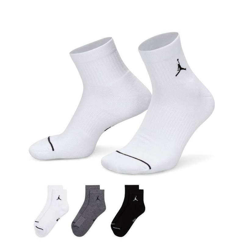 Everyday ankle 3ppk socks-null